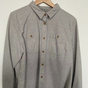 Women's Heritage Chamois Shirt, Light Gray Heather